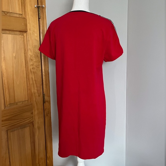 EUC Tommy Hilfiger red T-shirt dress size Large - Picture 9 of 9